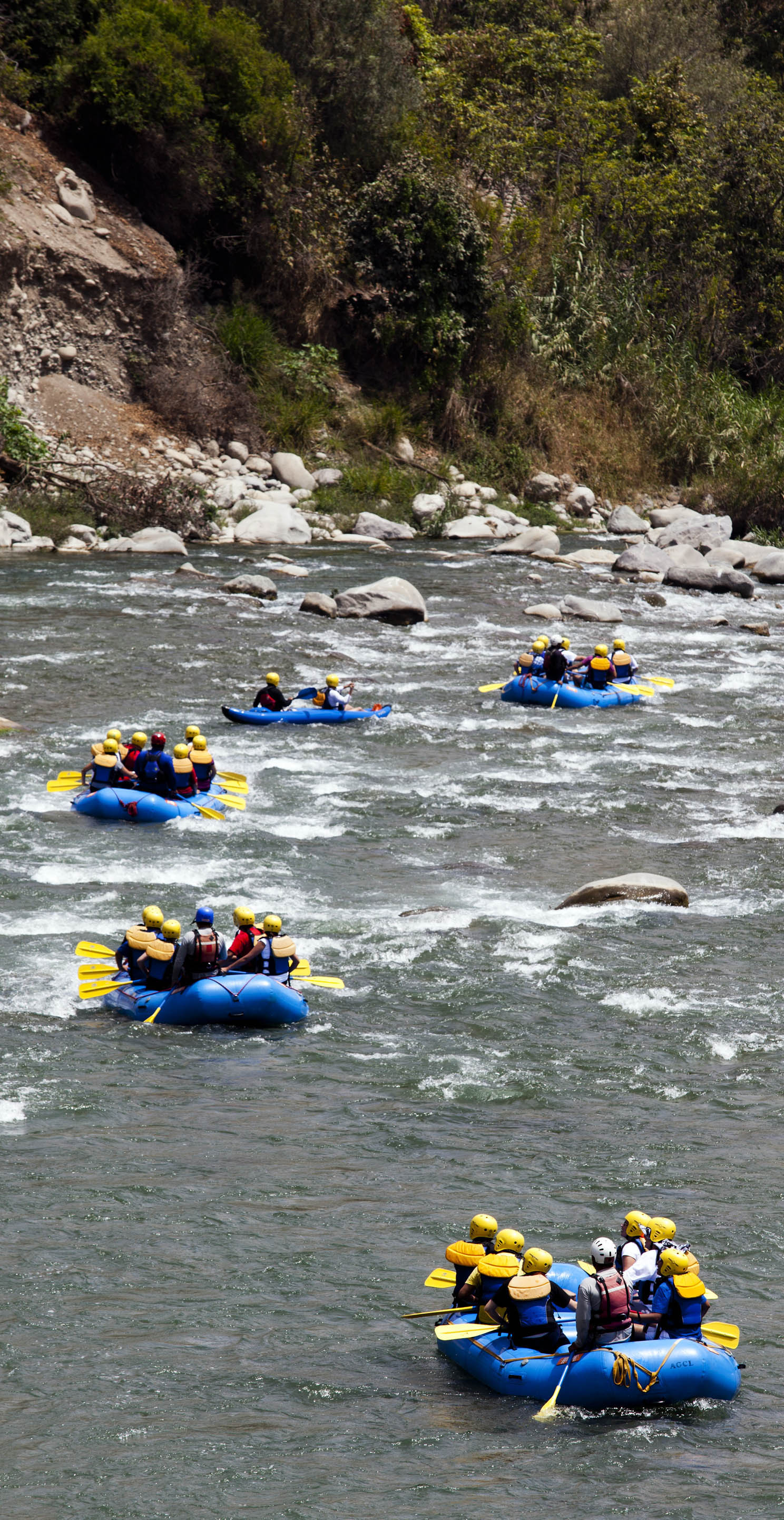 canotaje en lunahuana