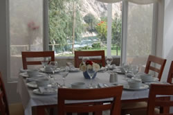 Vista del río desde el Restaurante