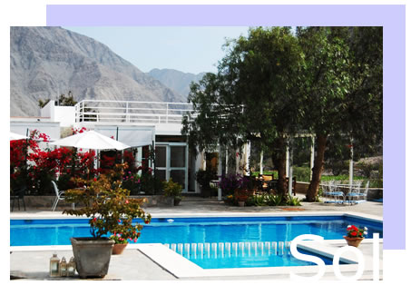 hotel lunahuana Piscina